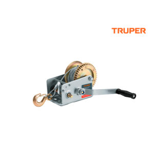 Templadora de manivela con cable de 1100 kg TRUPER