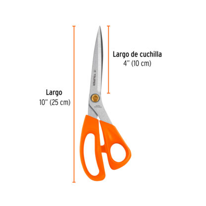 Tijera 10" para costura TRUPER - Imagen 2