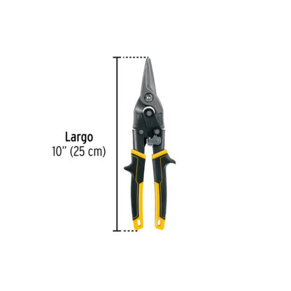 Tijera de aviación 10" corte recto TRUPER - Imagen 2