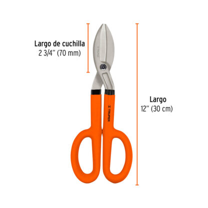Tijera para hojalatero 12" TRUPER - Imagen 2