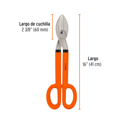 Tijera para hojalatero 16" TRUPER - Imagen 2