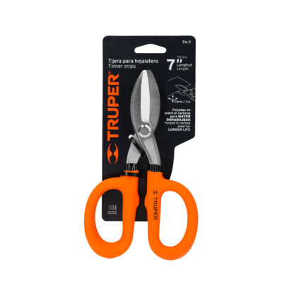 Tijera para hojalatero 7" TRUPER - Imagen 3
