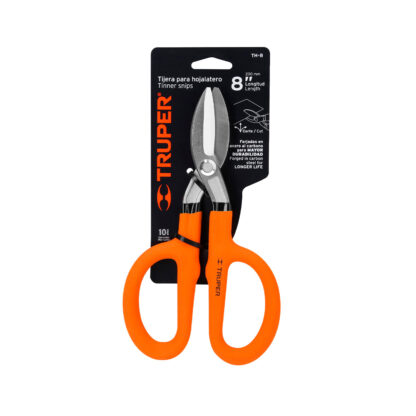 Tijera para hojalatero 8" TRUPER - Imagen 3