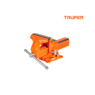 Tornillo de banco 5" tipo europeo de hierro nodular TRUPER