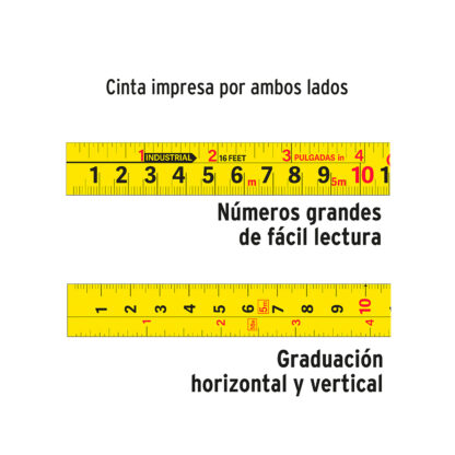 Wincha Auto-Lock 3 m resistente a impactos TRUPER - Imagen 2
