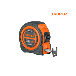 Wincha compacta 3 m resistente a impactos TRUPER