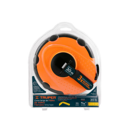 Wincha de fibra de vidrio 30 m carcasa plástica TRUPER - Imagen 3