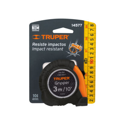 Wincha Gripper 3 m contra impactos TRUPER - Imagen 3