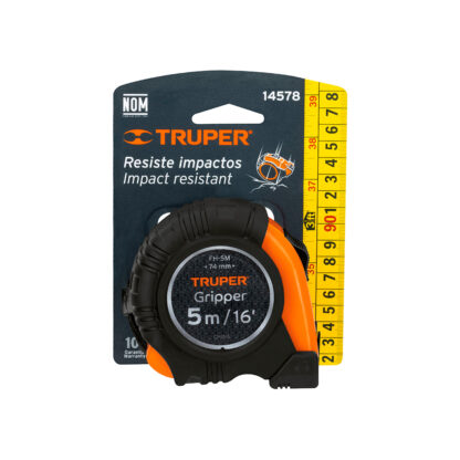 Wincha Gripper 5 m contra impactos TRUPER - Imagen 3