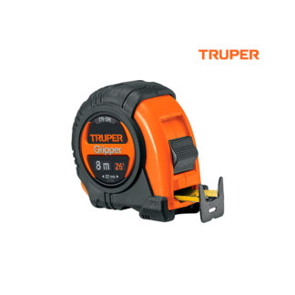 Wincha Gripper 8 m contra impactos TRUPER