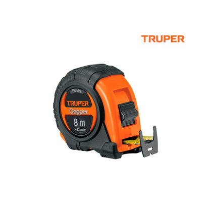Wincha Gripper 8 m resistente a impactos TRUPER