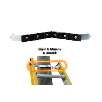 Apoyaposte Para Escalera Telescópica de Fibra de Vidrio (x1 Pza) BRONCO AMERICAN - Imagen 2
