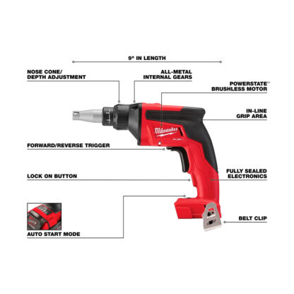 Atornillador De Drywall M18 Fuel Milwaukee - Imagen 4