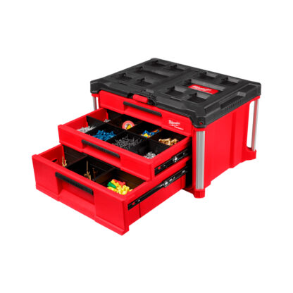 Caja de Herramientas de Tres Cajones y Múltiples Profundidades PACKOUT™ MILWAUKEE - Imagen 2