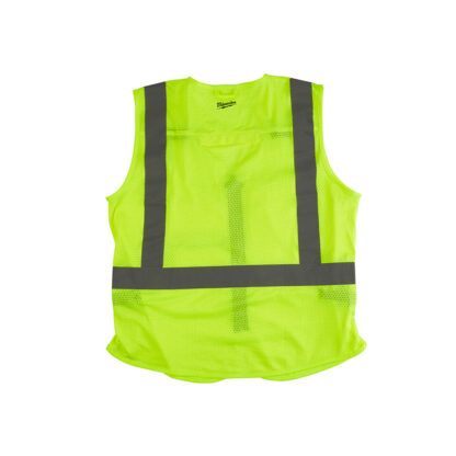 Chaleco de Seguridad de Alta Visibilidad ANSI Clase 2 Amarillo L/XL MILWAUKEE - Imagen 2