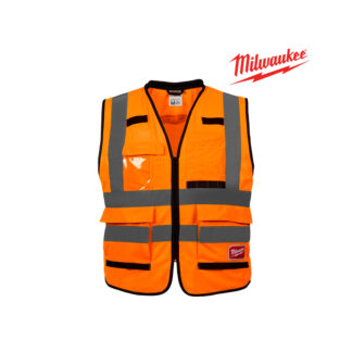 Chaleco Naranja de Alta Visibilidad AC1I2P (S/M CSA) MILWAUKEE