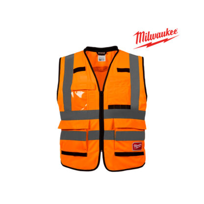 Chaleco Naranja de Alta Visibilidad AC1I2P (S/M CSA) MILWAUKEE