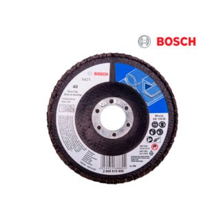 Disco Flap 4 1/2" (115 mm) Grano 40 para Metal BOSCH