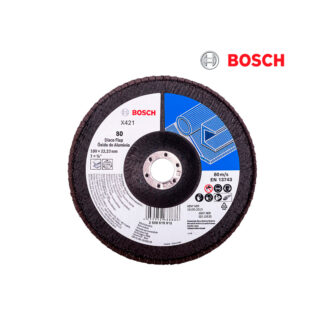 Disco Flap 7" (180 mm) Grano 80 para Metal BOSCH
