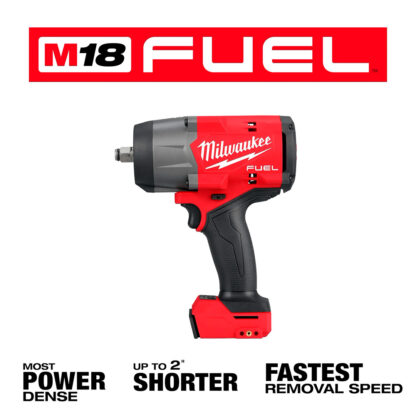 Kit Combinado De Pistola Engrasadora y Llave De Impacto De 1/2" Con Anillo De Fricción M18 Fuel Milwaukee - Imagen 5
