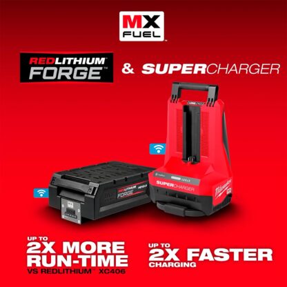 Kit De Batería Forge HD 12.0/Super Cargador MX FUEL Milwaukee - Imagen 3