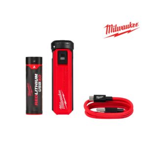 Kit De Batería Portátil Redlithium 3.0 y Cargador USB Milwaukee