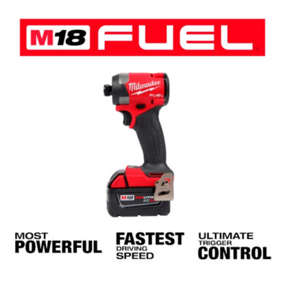 Kit De Destornillador De Impacto Hexagonal M18 Fuel™ De 1/4" Milwaukee - Imagen 5