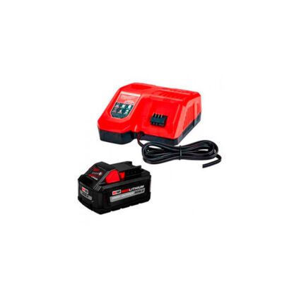 Kit De Inicio Cargador y Bateria Redlithium XC5.0 M18 Milwaukee - Imagen 2