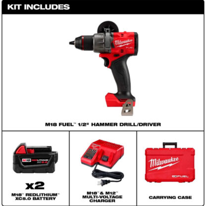 Taladro Percutor/Atornillador M18 Fuel De 1/2" Milwaukee - Imagen 5