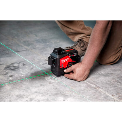 Kit Láser Verde de 360° y 3 Planos M12 MILWAUKEE - Imagen 4