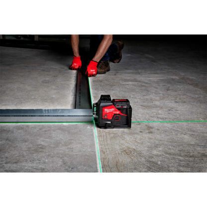 Kit Láser Verde de 360° y 3 Planos M12 MILWAUKEE - Imagen 3