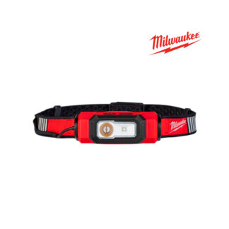 Kit Linterna de Casco con USB Recargable BEACON™ de 600 Lúmenes MILWAUKEE