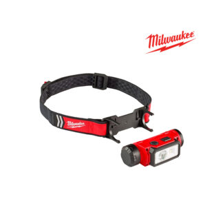 Linterna de Casco con USB Recargable de 600 Lúmenes MILWAUKEE
