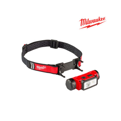 Linterna de Casco con USB Recargable de 600 Lúmenes MILWAUKEE