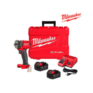 Llave De Impacto Compacta M18 Fuel De 1/2" Con Anillo De Fricción Milwaukee