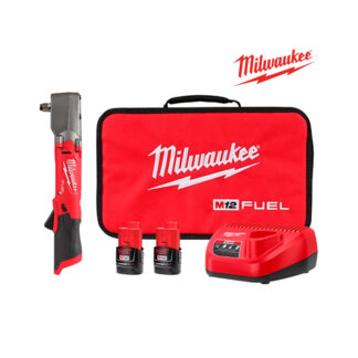 Llave De Impacto De Ángulo Recto M12 Fuel De 1/2" Con Kit De Anillo De Fricción Milwaukee