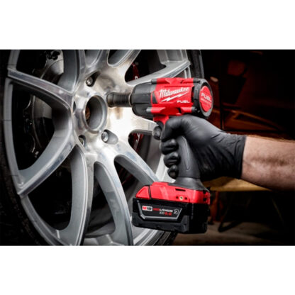 Llave De Impacto De Torque Medio M18 Fuel De 1/2" Con KIit De Anillo de Fricción Milwaukee - Imagen 5
