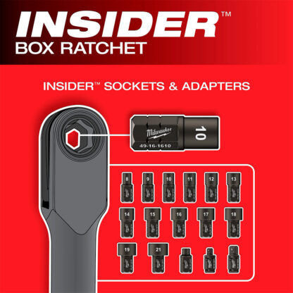 Llave Rachet De Alcance Extendido M12 Fuel Insider Milwaukee - Imagen 4