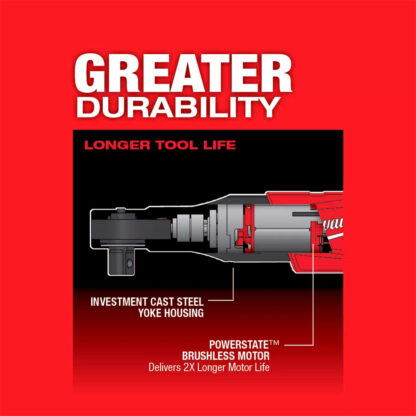 Llave Rachet M12 Fuel De 1/2" Milwaukee - Imagen 2