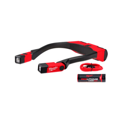 Luz de Cuello Recargable USB de 400 Lúmenes MILWAUKEE - Imagen 2