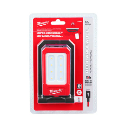 Luz de Trabajo Magnética de Perfil Bajo Recargable de 500 Lúmenes de Salida MILWAUKEE - Imagen 6