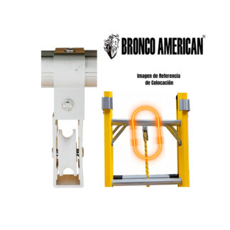 Polea Para Escalera Telescópica (x 1 Pza) BRONCO AMERICAN