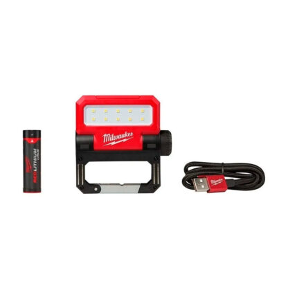 Reflector Pivotante REDLITHIUM™ USB ROVER de 550 Lúmenes de Salida MILWAUKEE - Imagen 3