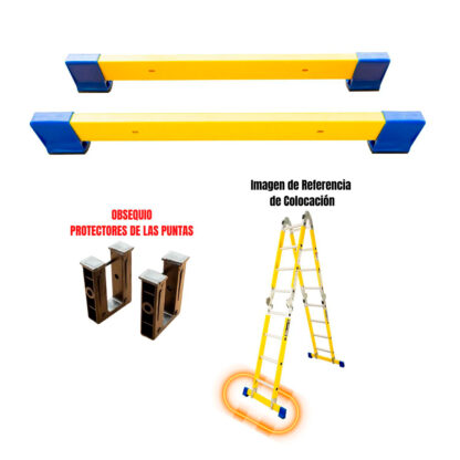 Zapatas Para Escalera Multiuso Fibra (x 1 Par) BRONCO AMERICAN - Imagen 2