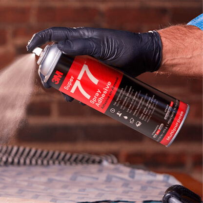 Adhesivo Aerosol Clásico Super 77 Transparente 710 ml 3M - Imagen 2