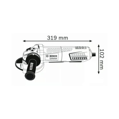 Amoladora Angular 5” GWS 15-125 CIH Bosch - Imagen 2