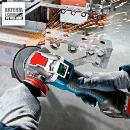 Amoladora Angular 5" X-LOCK 18V Brushless Baretool GWX 18V-10 P BOSCH - Imagen 4