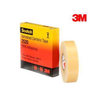 Cinta Aisladora Barnizada Cambric Scotch® 2520, 19 mm x 18 m 3M