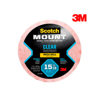 Cinta de Doble Contacto Scotch-Mount 410H, 2.54 cm x 11.4 m 3M