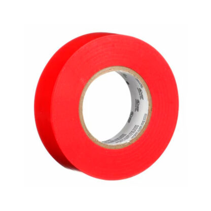 Cinta Eléctrica de PVC Temflex 165 Rojo 19 mm x 18.3 mts 3M - Imagen 4